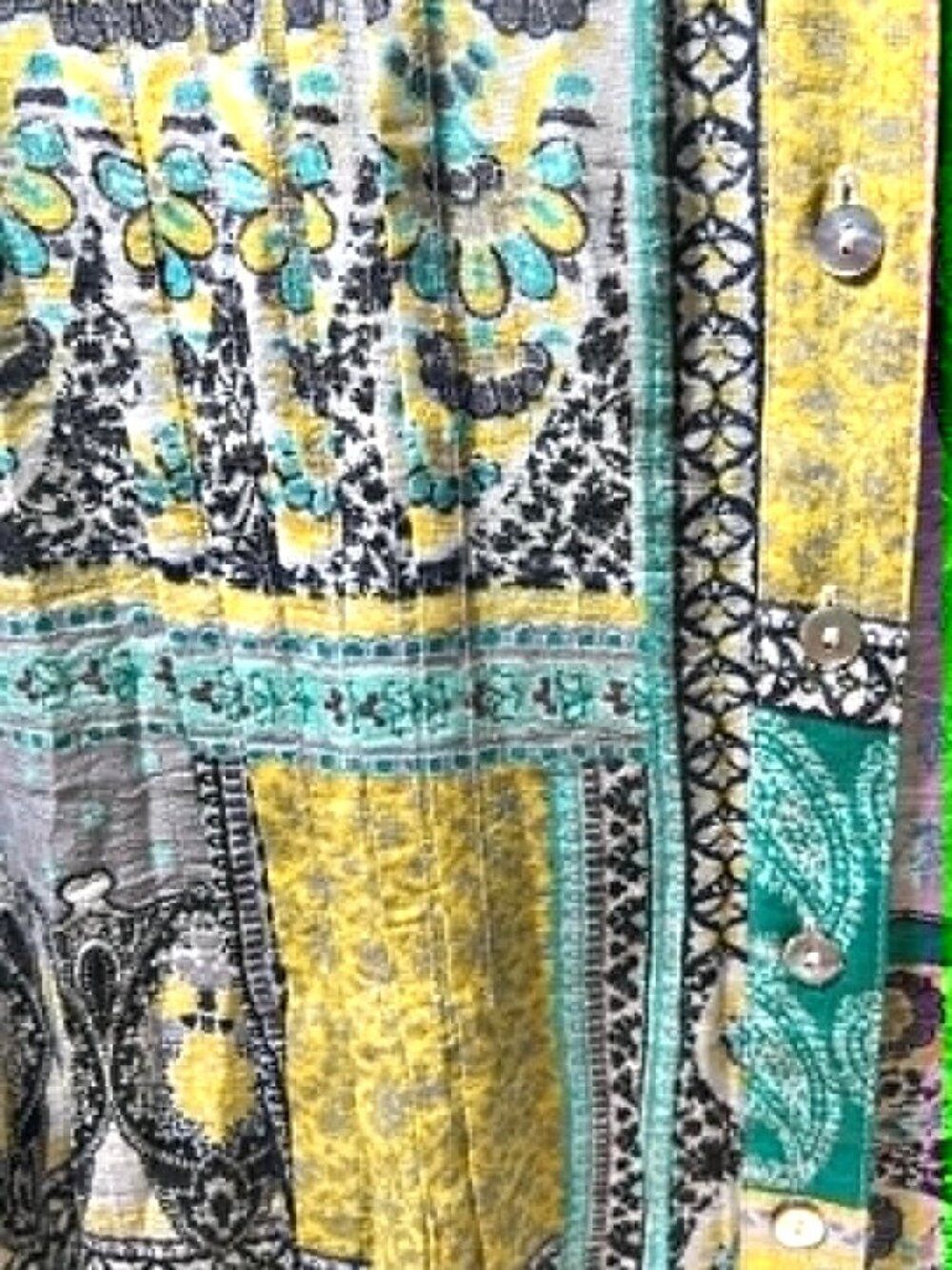 Ruby Rd. Patchwork Print Blouse – Size XL – Boho Multicolor - Picture 4 of 5